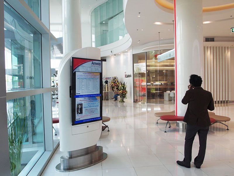 Corporate Digital Signage at Amway, Thailand