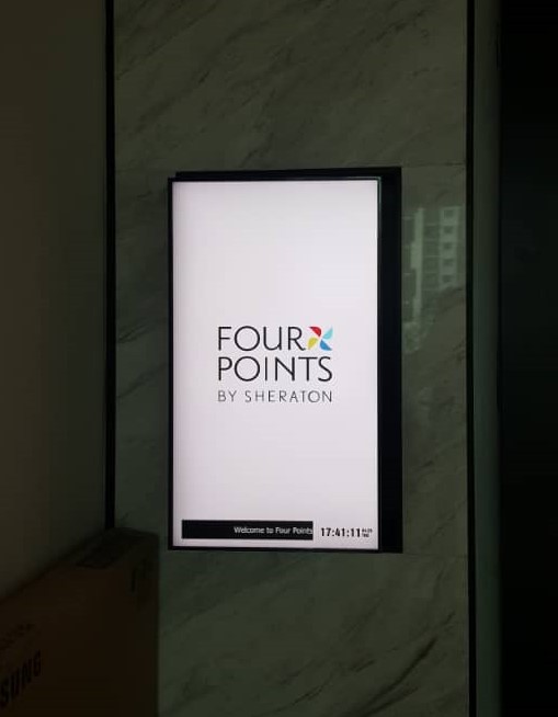 Hospitality Digital Signage at Four Points by Sheraton, Desaru