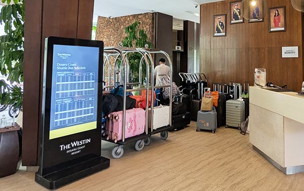 Westin Desaru Coast Resort Reinvents Guest Engagement with CAYIN Digital Signage